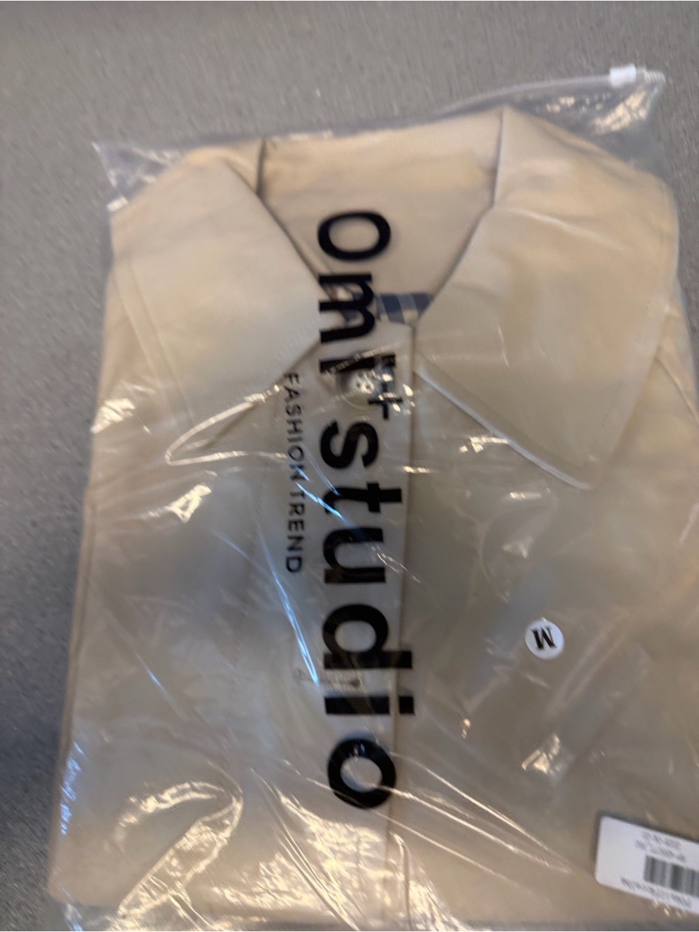 M.STUDIO Cream Cropped Trench Jacket - Picture 2 of 4